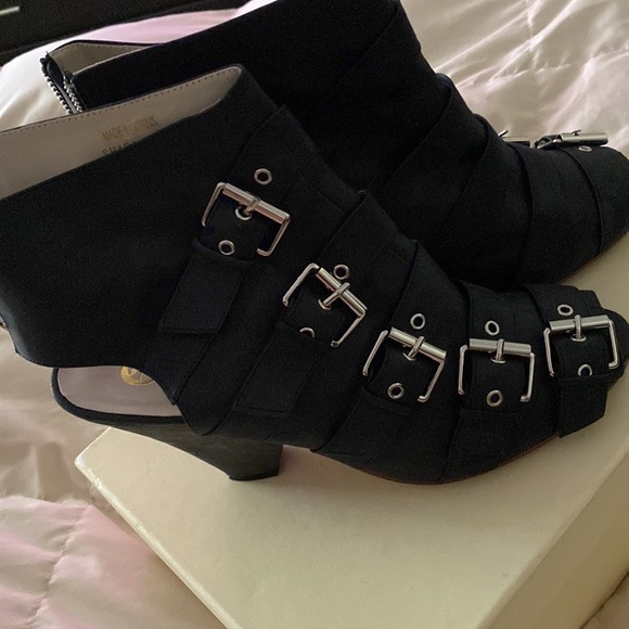 CANDELA NYC Buckle Heels - Picture 2 of 8